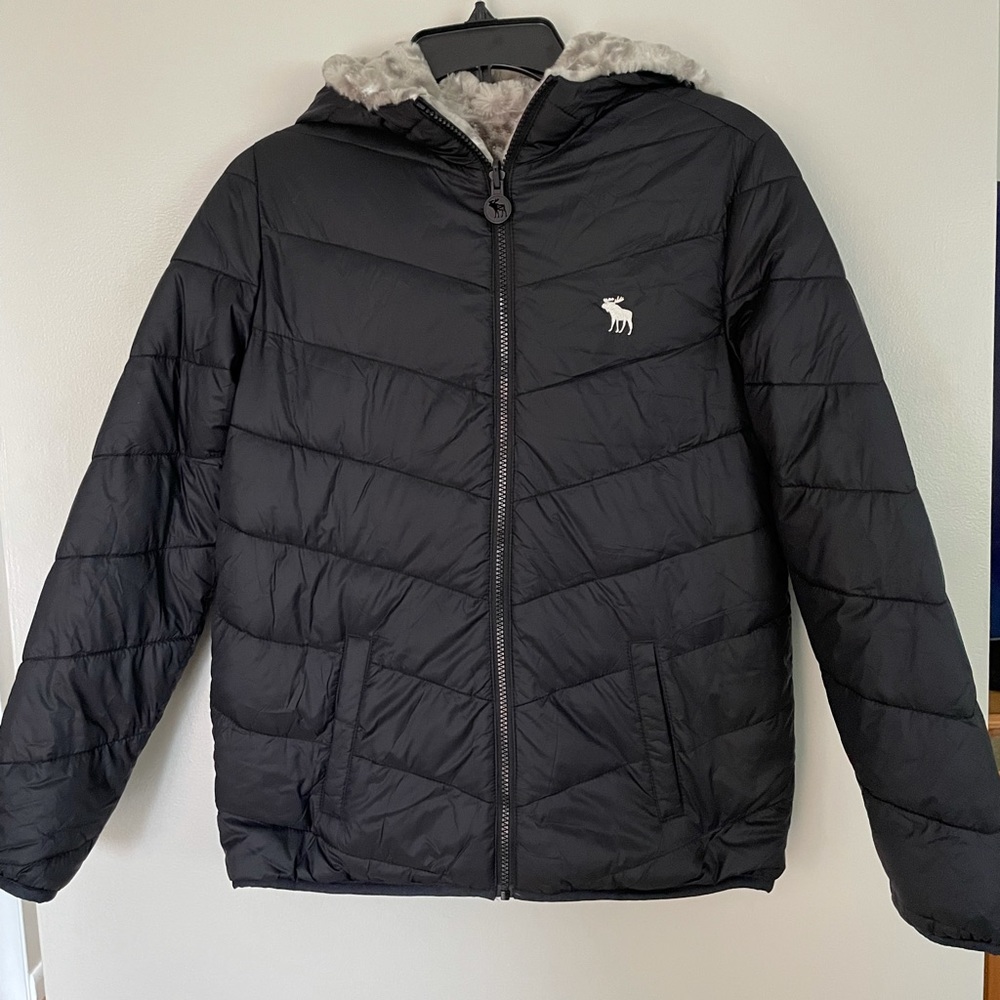 Abercrombie kids Girls reversible winter jacket
